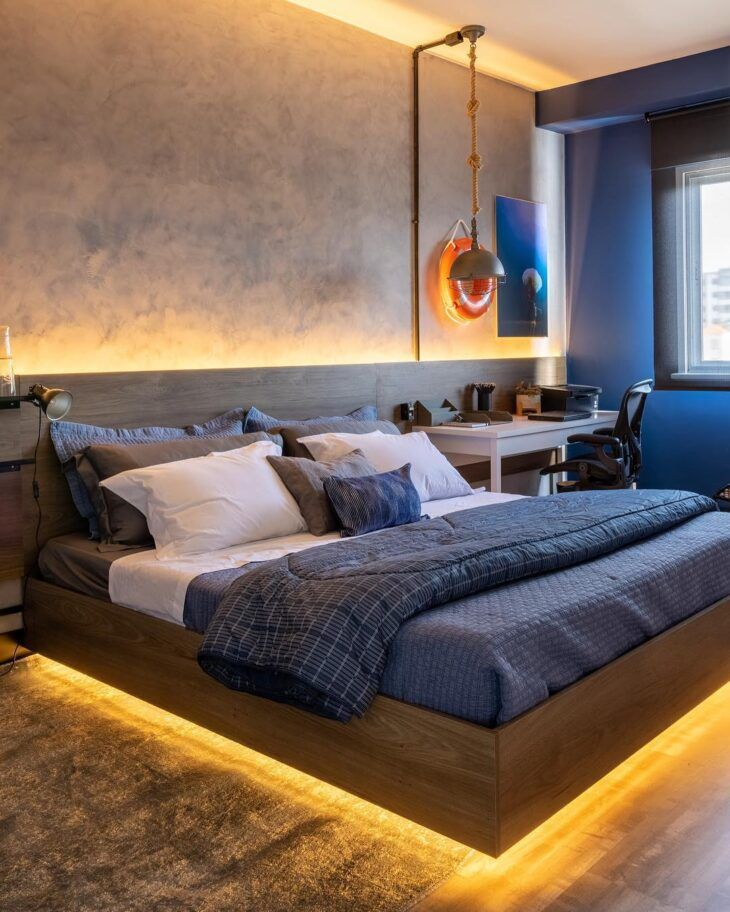 Transforme seu quarto de casal em um refúgio de tranquilidade e estilo.